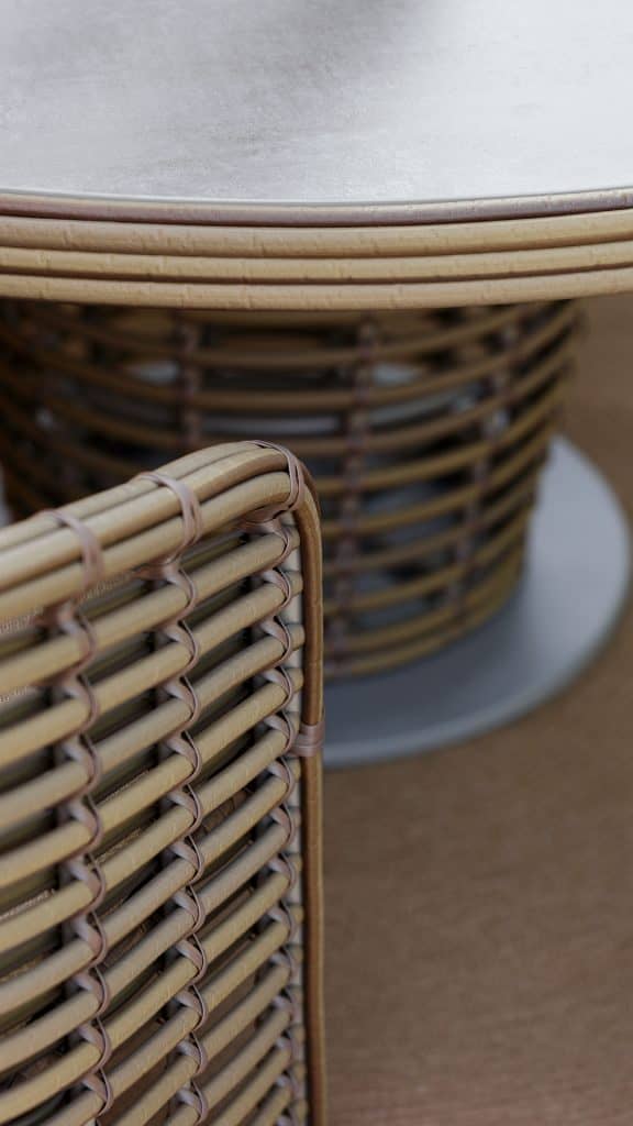 23673_Round Dining Table Ruby_Kubu Mushroom NP15mm_Skyline_3