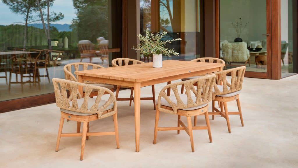 24100.01_Rect_Dining table Krabi_Natural Teak_Skyline Design_0