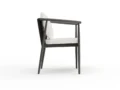 Clover Sillón Comedor Carbon