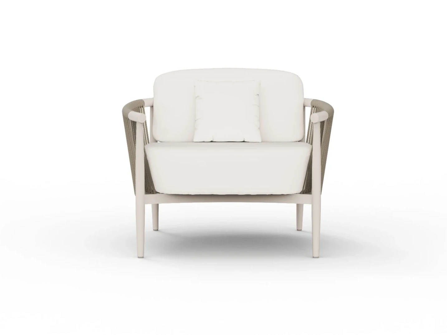Clover Sillón White Wash