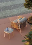 Clover Sillón White Wash