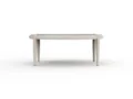 Clover Coffee Table High White Wash
